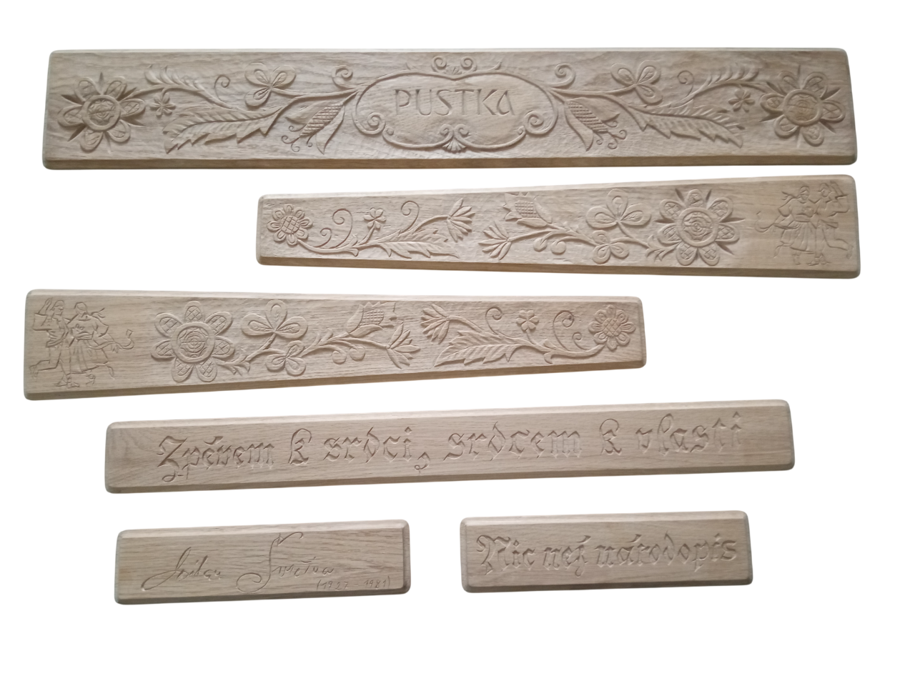 Reliéfní řezby - ukázka 4